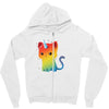 the magical kittencorn Zipper Hoodie