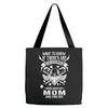 Life After Death Mess With My Mom Tote Bags