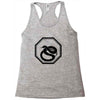 snake black Racerback Tank
