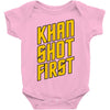 who shot first Baby Onesie