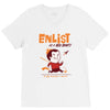 enlist V-Neck Tee