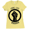 long live wakanda Ladies Fitted T-Shirt