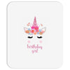 birthday unicorn family series birthday girl Mousepad