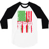 fist raised and proud! 3/4 Sleeve Shirt