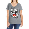 ichoose you Ladies Curvy T-Shirt