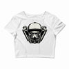 gas mask Crop Top