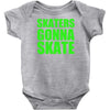 skaters gonna skate Baby Onesie