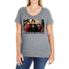just a bunch of hocus pocus sanderson sisters Ladies Curvy T-Shirt