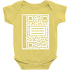 qr composition Baby Onesie