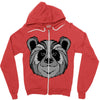 panda zentagle Zipper Hoodie