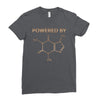 Powered By Caffeine Molecule Ladies Fitted T-Shirt