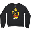 fractal comic book guy Crewneck Sweatshirt