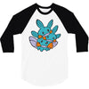 more mudkip 3/4 Sleeve Shirt