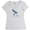 dolphin rider Women's Triblend Scoop T-shirt