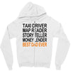 best dad ever fathers Zipper Hoodie