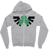 zelda logo treffle trois feuilles Zipper Hoodie