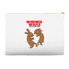 wiener wars dachshund dogs Accessory Pouches