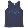 cycling bikes bike cycle riding retro sticker transfer tv funny iron o Tank Top