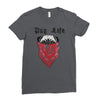 pug life Ladies Fitted T-Shirt