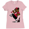 bear yeah Ladies Fitted T-Shirt
