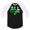 all natural 3/4 Sleeve Shirt