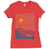 surf line Ladies Fitted T-Shirt