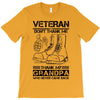 Veteran Don't Thank Me Thank My Grandpa Who Never Came Back T-Shirt
