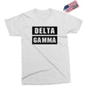 Delta Gamma Black Exclusive T-shirt