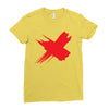 red x Ladies Fitted T-Shirt