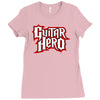 guitar hero logo Ladies Fitted T-Shirt