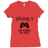 player 2 Ladies Fitted T-Shirt
