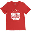 adventure is dagerous V-Neck Tee