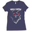 ghose face halloween Ladies Fitted T-Shirt