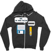 usb i am your father! funny geek computer Zipper Hoodie