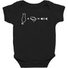 Cat Math Baby Bodysuit