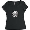 white zombie Women's Triblend Scoop T-shirt
