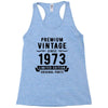 Premium Vintage Since 1973 Limited Edition Original Parts Racerback Tank