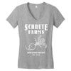 Schrute Farms Women's V-Neck T-Shirt