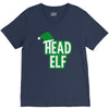 christmas head elf V-Neck Tee