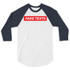Fake Texts Hypebeast 3/4 Sleeve Shirt