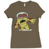 zombie monster2 Ladies Fitted T-Shirt