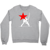 he clash inspired long sleeve Crewneck Sweatshirt