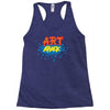 retro tv show unofficial art attack Racerback Tank