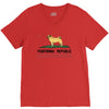 colifornia republic parody pugfornia republic V-Neck Tee