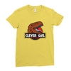 Clever Girl Ladies Fitted T-Shirt