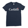 made in canada Ladies Fitted T-Shirt