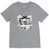 girl smoking a blunt V-Neck Tee