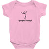 I Pooped Today Baby Onesie