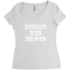 dinosaur is big Women's Triblend Scoop T-shirt