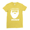 people without beard Ladies Fitted T-Shirt
